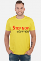 Koszulka męska Stop NOP nie dla szczepień