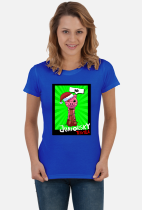Koszulka Damska - Świąteczna Piggy