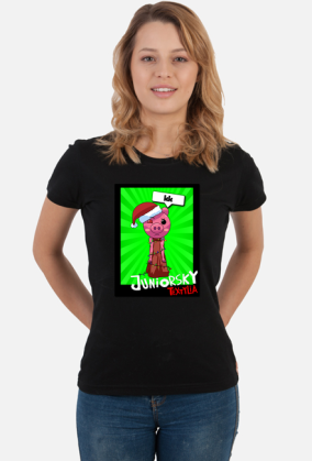 Koszulka Damska - Świąteczna Piggy