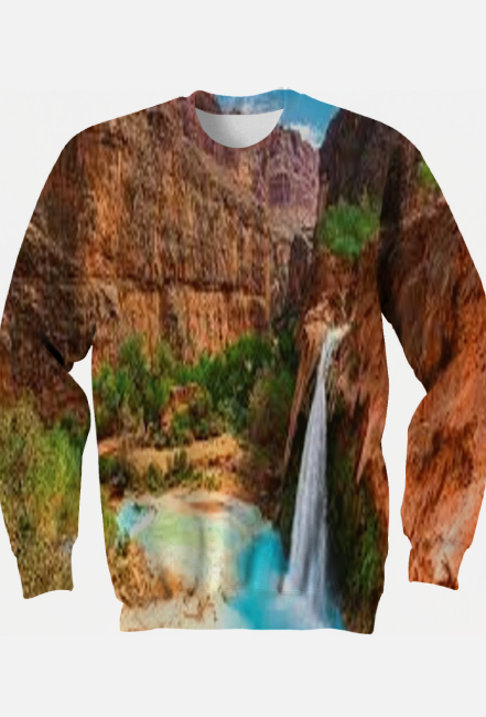 BLUZA DAMSKA ,,WODOSPAD,,