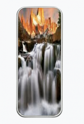 PIÓRNIK METALOWY ,,WODOSPAD,,