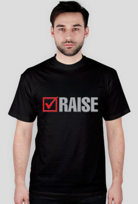 Koszulka "RAISE". Poker.
