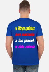 KOSZULKA MĘSKA ,,ŻYCZENIA DLA ANDRZEJA,,
