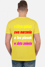KOSZULKA MĘSKA ,,ŻYCZENIA DLA ANDRZEJA,,