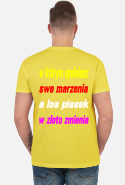 KOSZULKA MĘSKA ,,ŻYCZENIA DLA ANDRZEJA,,