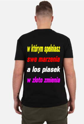 KOSZULKA MĘSKA ,,ŻYCZENIA DLA ANDRZEJA,,