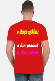 KOSZULKA MĘSKA ,,ŻYCZENIA DLA ANDRZEJA,,