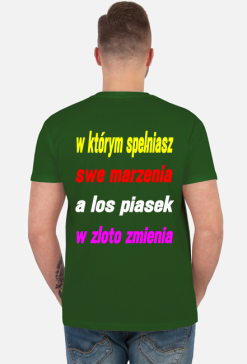 KOSZULKA MĘSKA ,,ŻYCZENIA DLA ANDRZEJA,,