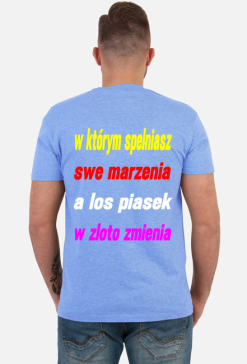 KOSZULKA MĘSKA ,,ŻYCZENIA DLA ANDRZEJA,,