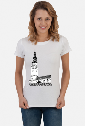 Koszulka damska Częstochowa