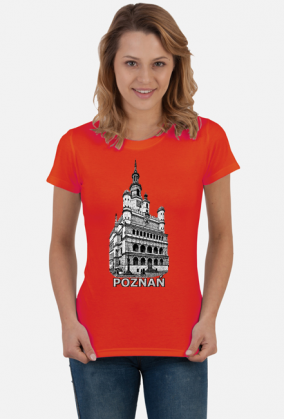 Koszulka damska Poznań