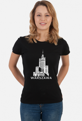 Koszulka damska Warszawa PKiN