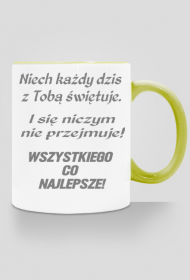 KUBEK ,,ŻYCZENIA DLA ANDRZEJA,,
