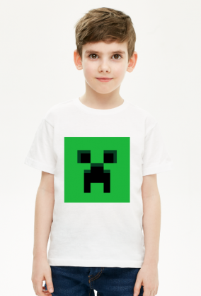 Koszulka Minecraft z imieniem na plecach