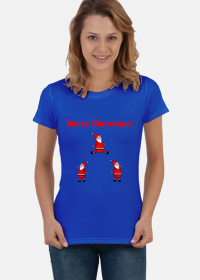 Koszulka Merry Christmas mikołaj
