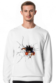 Goku Ultra Instinct Bluza bez kaptura męska