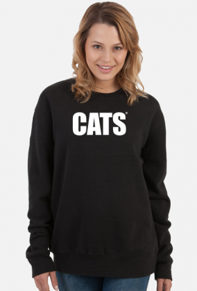 bluza z nadrukiem cats
