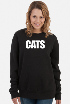 bluza z nadrukiem cats