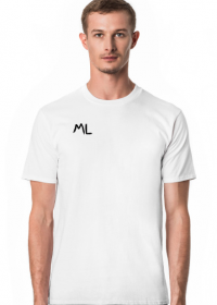 Biały T-shirt ML