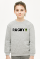 Bluza Rugby v1 szara dziewczynka
