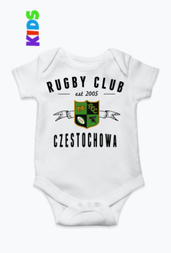 Body RCC v2 białe/niebieskie/różowe niemowlę