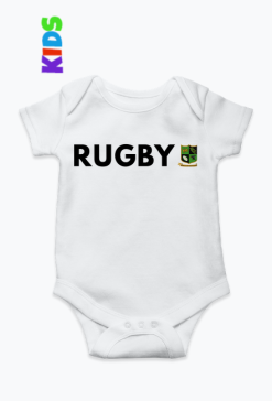 Body Rugby v1 białe/niebieskie/różowe niemowlę