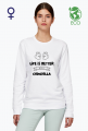 Bluza damska z szynszylami ECO