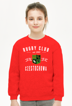 Bluza RCC v2 czerwona/niebieska dziewczynka