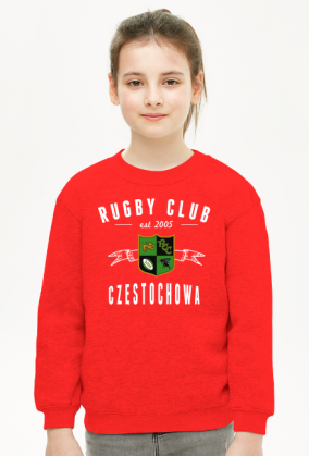 Bluza RCC v2 czerwona/niebieska dziewczynka