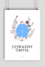 Plakat - Uważny umysł - Grafika