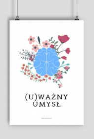 Plakat - Uważny umysł - Grafika