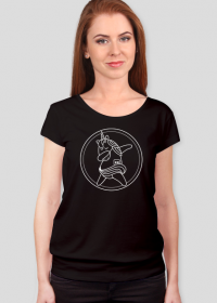 T-shirt damski Świniorożec