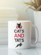 Kubek"Cats and Tats"