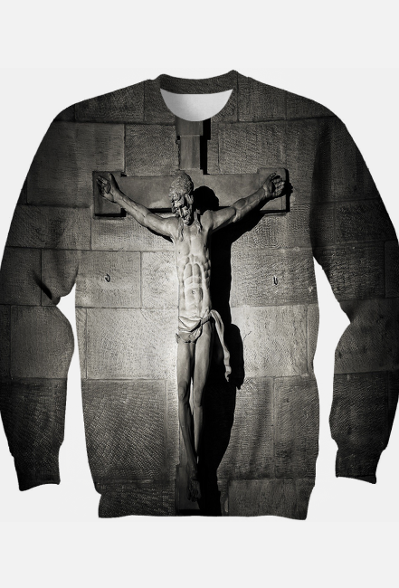 Bluza Jezus na krzyżu Katedra