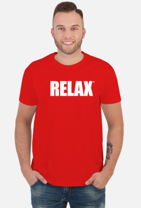 koszulka z nadrukiem relax