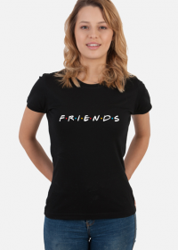 FRIENDS, Przyjaciele, T-shirt damski, koszulka