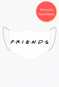 FRIENDS, Przyjaciele, Maseczka bawełniana
