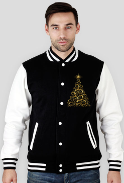 BLUZA MĘSKA ,,ZŁOTA CHOINKA,,