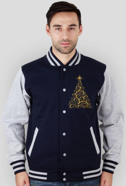BLUZA MĘSKA ,,ZŁOTA CHOINKA,,