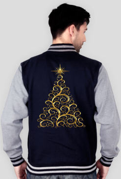 BLUZA MĘSKA ,,ZŁOTA CHOINKA,,