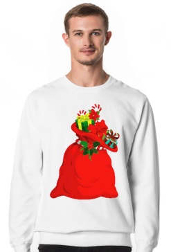 BLUZA MĘSKA ,,WOREK PREZENTÓW,,