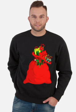 BLUZA MĘSKA ,,WOREK PREZENTÓW,,