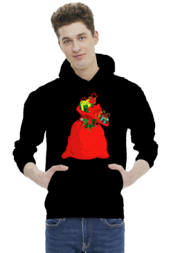BLUZA MĘSKA ,,WOREK PREZENTÓW,,