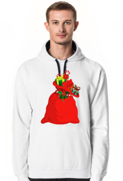 BLUZA MĘSKA ,,WOREK PREZENTÓW,,