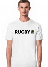 Koszulka Rugby v1 biała/szara męska