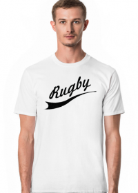 Koszulka Rugby v2 biała/szara męska