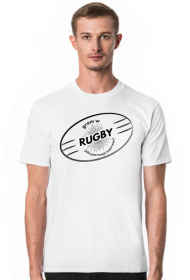 Koszulka Gram w rugby v1 biała/szara męska