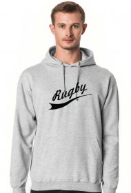 Bluza z kapturem Rugby v2 szara męska