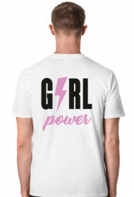 Koszulka męska Girl Power /Kolory