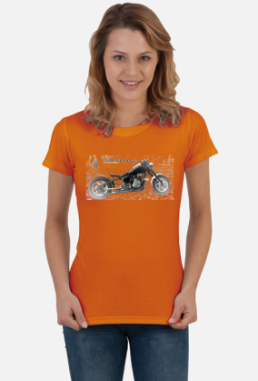 koszulka damska bobber MOTOSKILL